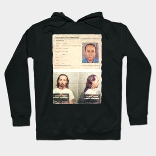 Vintage - pee wee herman - paul rubens mugshot - police Hoodie